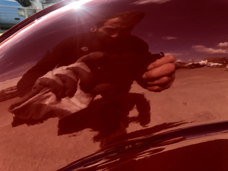 Simson Bordeauxrot Originallack